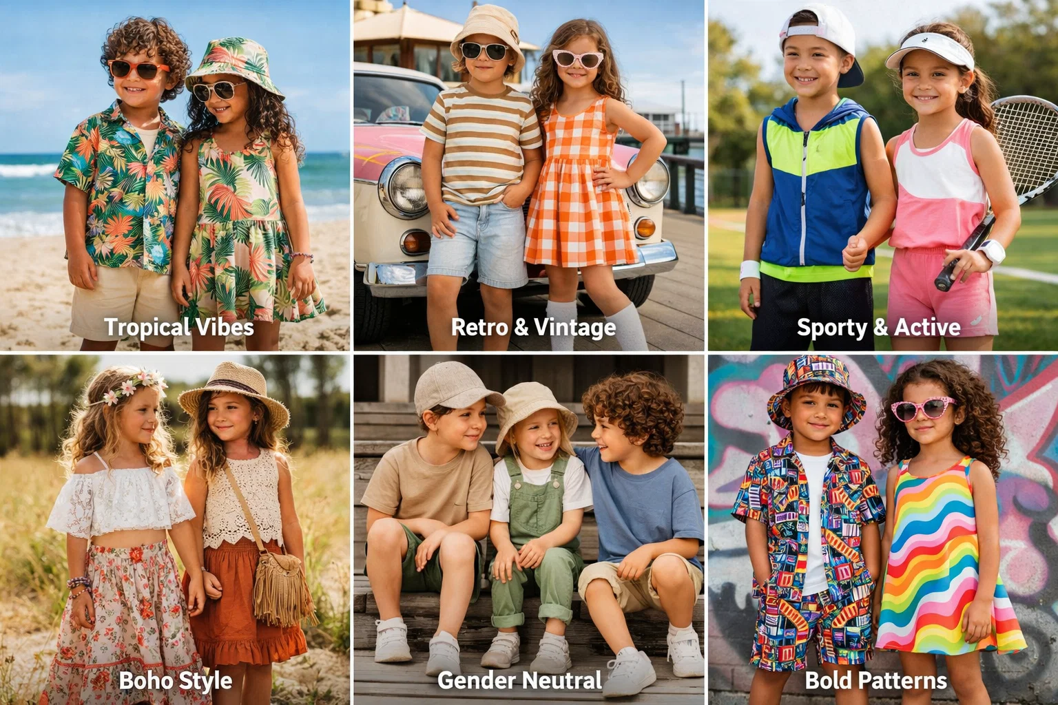 Trends Clothing Trends by Category Summer 2026 Kids Fashion Trends: Fun, Stylish & Playful Outfits Your Kids Will Love - 4 Summer 2026 Kids Fashion Trends