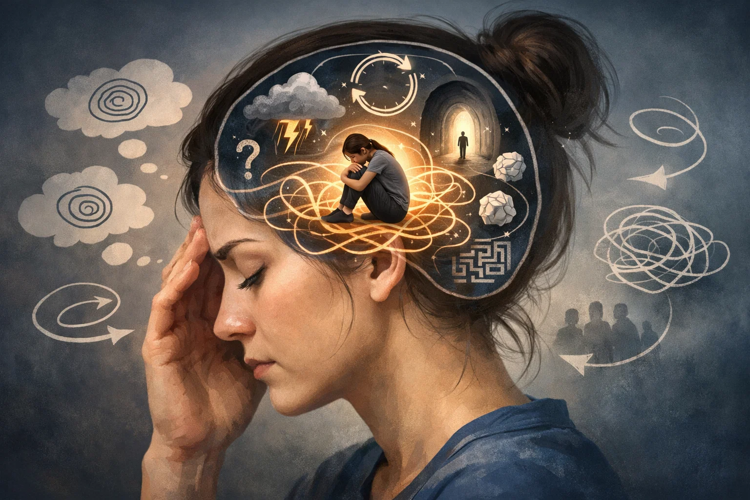 Stop Overthinking: Practical Ways to Feel Calm and in Control 3 Understanding Overthinking The Psychology Behind Mental Loops Stop Overthinking: Practical Ways to Feel Calm and in Control - 3 Stop Overthinking