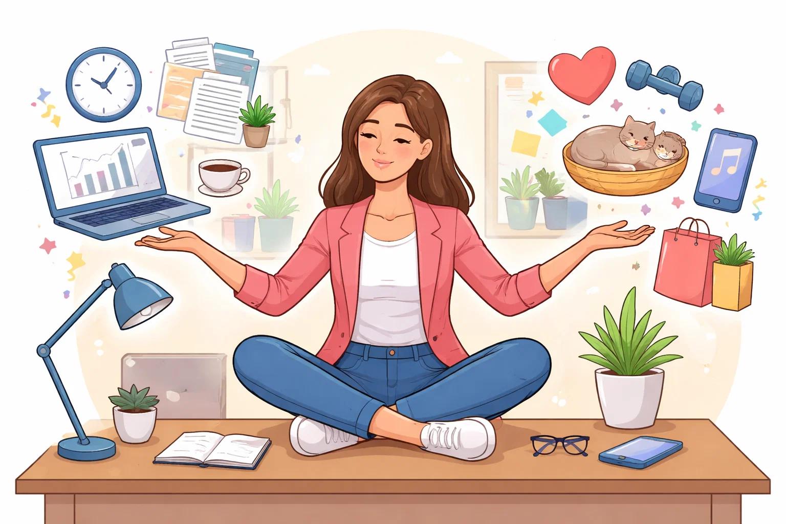 Work-Life Balance Tips for Busy Women: Simple Ways to Stay Sane 10 Work Smarter Not Harder Work-Life Balance Tips for Busy Women: Simple Ways to Stay Sane - 10 Work-Life Balance Tips for Busy Women