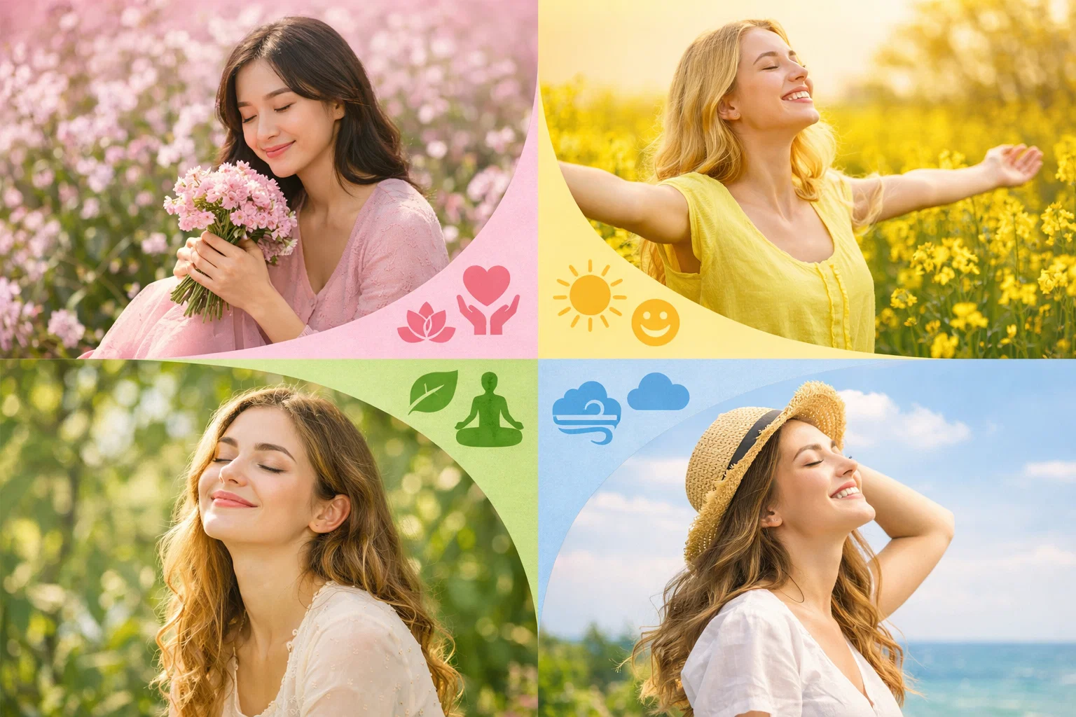 Best Spring Color Palettes That Flatter Every Skin Tone 5 fashion Color Psychology Best Spring Color Palettes That Flatter Every Skin Tone - 5 Best Spring Color Palettes