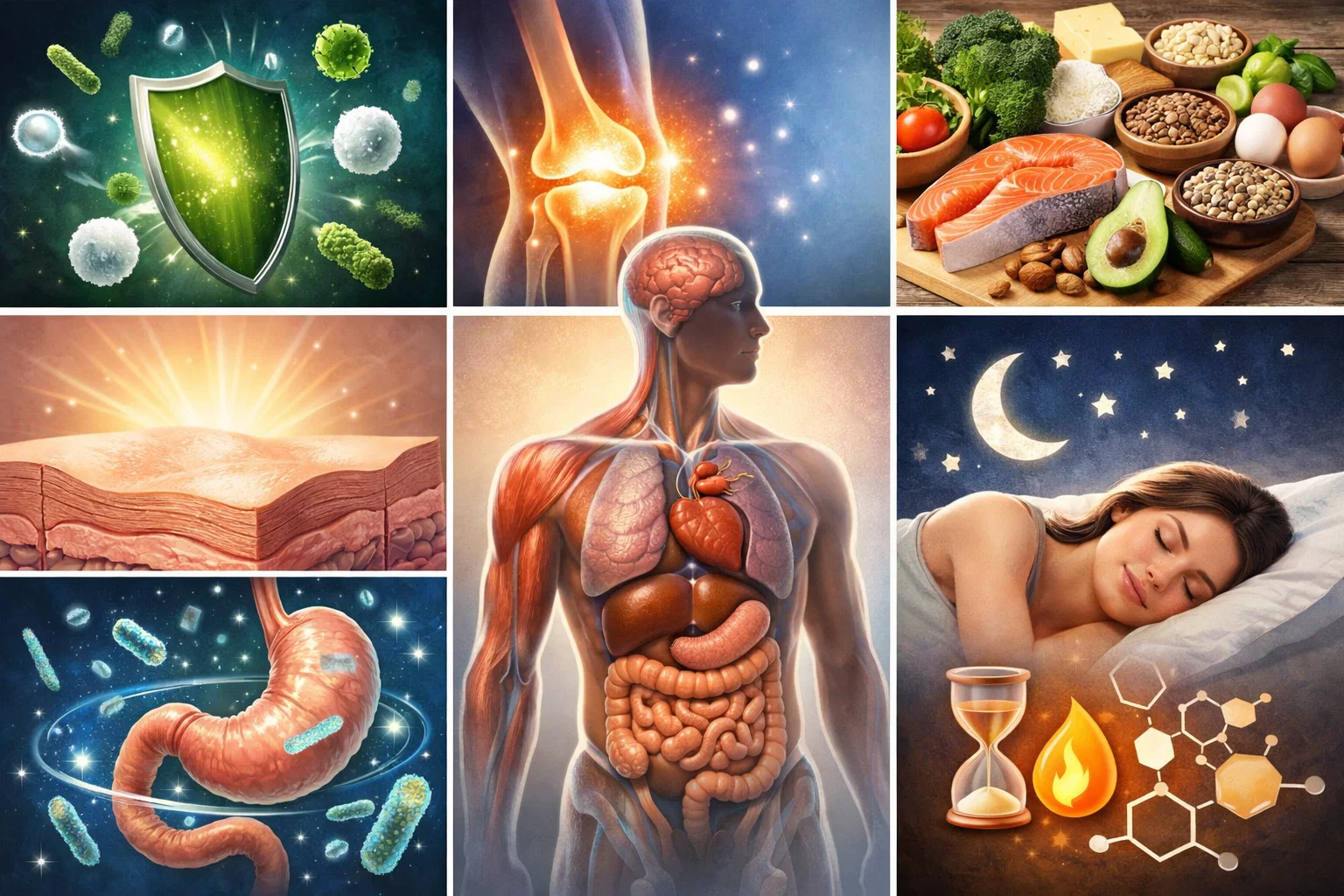 How Amino Acid–Rich Foods Improve Muscle, Brain Function, and Overall Health 6 Amino Acids and Overall Body Health How Amino Acid–Rich Foods Improve Muscle, Brain Function, and Overall Health - 6 Amino Acid–Rich Foods