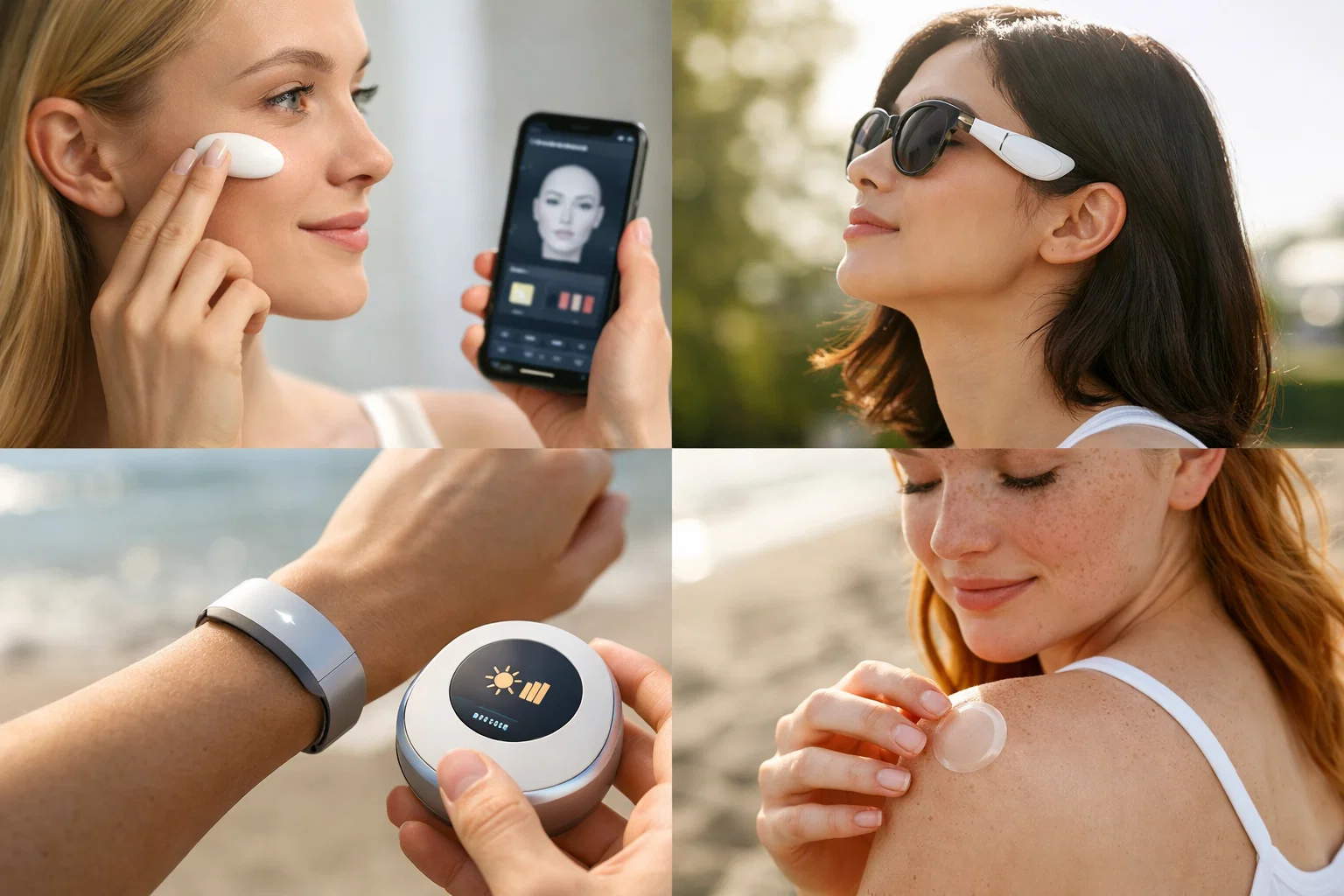 Beauty Wearables Skin UV Tracking Devices Future Beauty Tech: 8 Smart Gadgets That Will Replace Your Entire Skincare Routine - 9 Future Beauty Tech