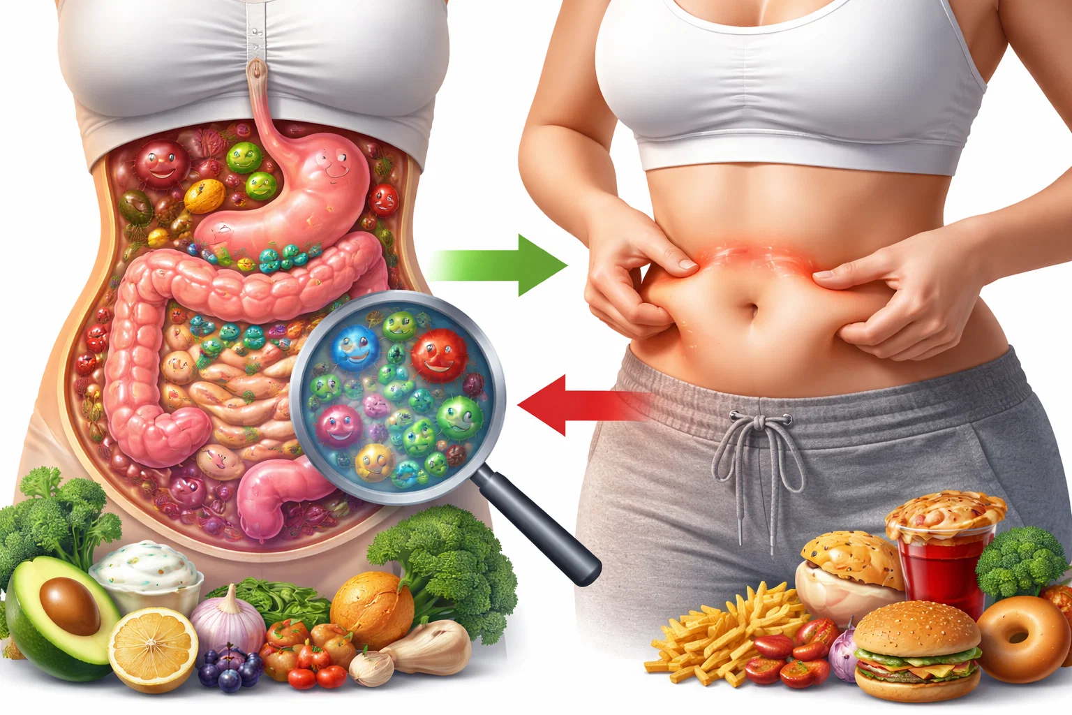 Gut Health and Belly Fat Connection Often Missed Factor How Foods Help Eliminate Belly Fat: The Science Behind Fat Loss, Hormones, and Metabolism - 8
