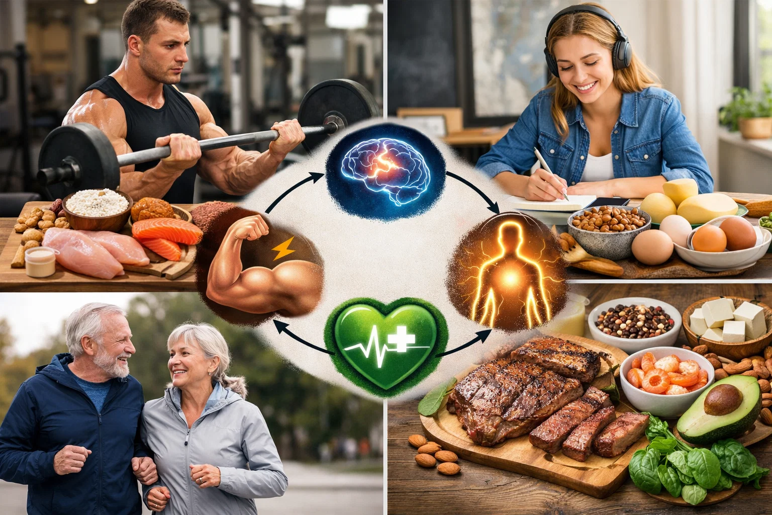 How Amino Acid–Rich Foods Improve Muscle, Brain Function, and Overall Health 1 How Amino Acid–Rich Foods Improve Muscle Brain Function and Overall Health 1 How Amino Acid–Rich Foods Improve Muscle, Brain Function, and Overall Health - 1 Amino Acid–Rich Foods