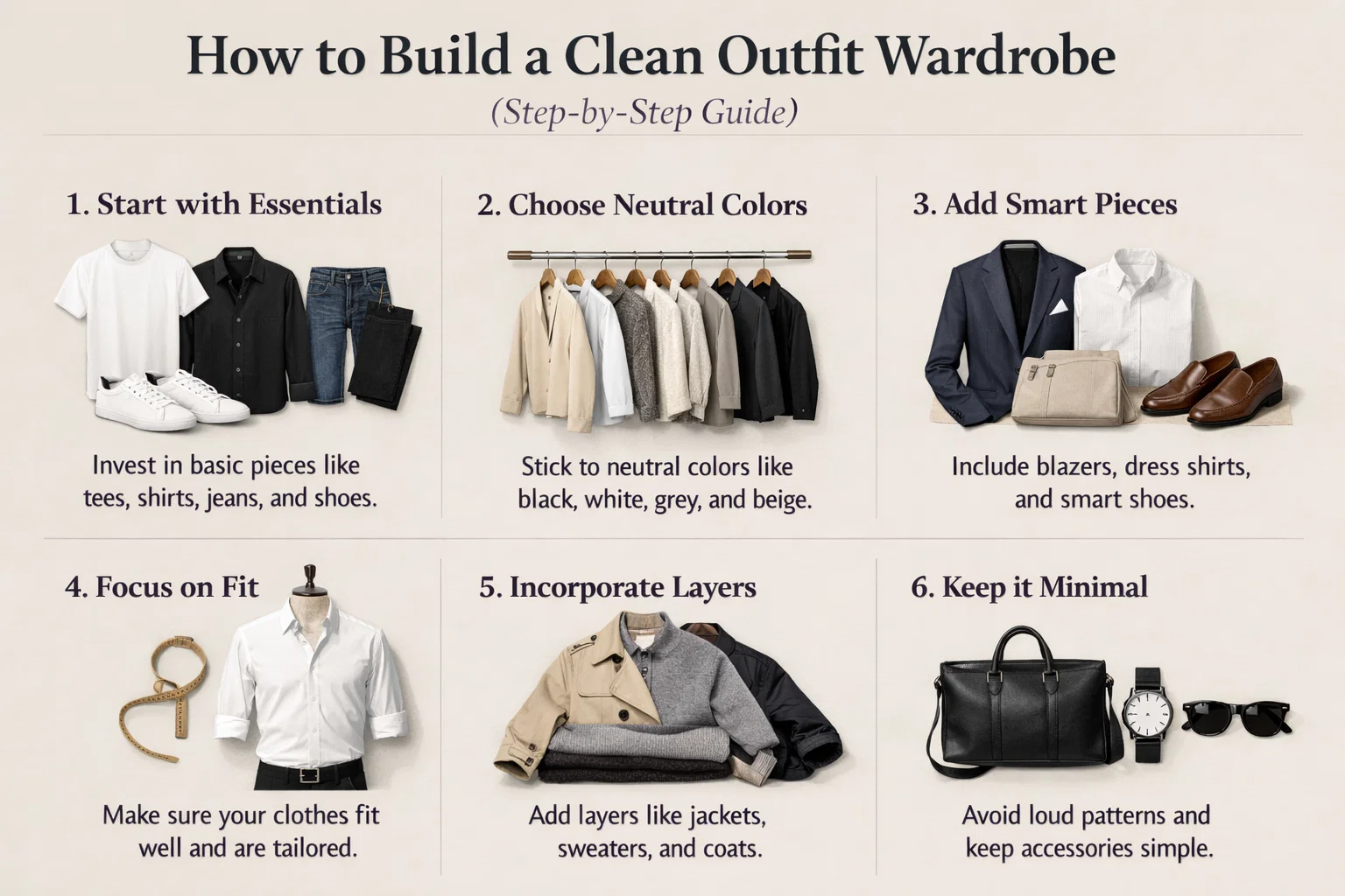 Clean Outfits Aesthetic: Boost Your Mood & Productivity, Wellness 10 How to Build a Clean Outfit Wardrobe Step by Step Guide Clean Outfits Aesthetic: Boost Your Mood & Productivity, Wellness - 10 Clean Outfits Aesthetic