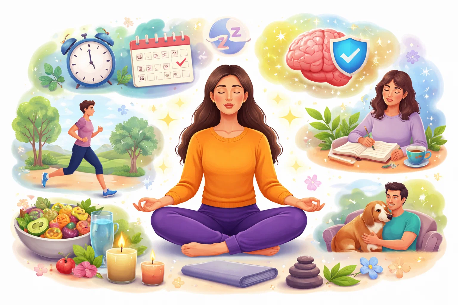 Manage Stress to Protect Memory and Emotional Balance 7 Powerful Brain Health Tips for a Sharper, Healthier You (Backed by Science) - 8 Brain Health Tips