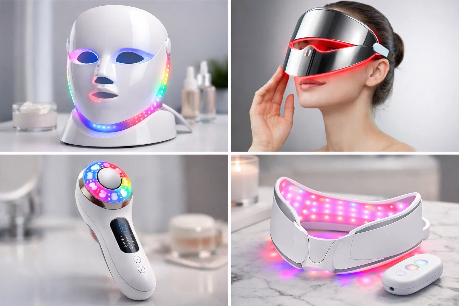 Future Beauty Tech: 8 Smart Gadgets That Will Replace Your Entire Skincare Routine 6 Smart LED Light Therapy Masks and Devices Future Beauty Tech: 8 Smart Gadgets That Will Replace Your Entire Skincare Routine - 6 Future Beauty Tech