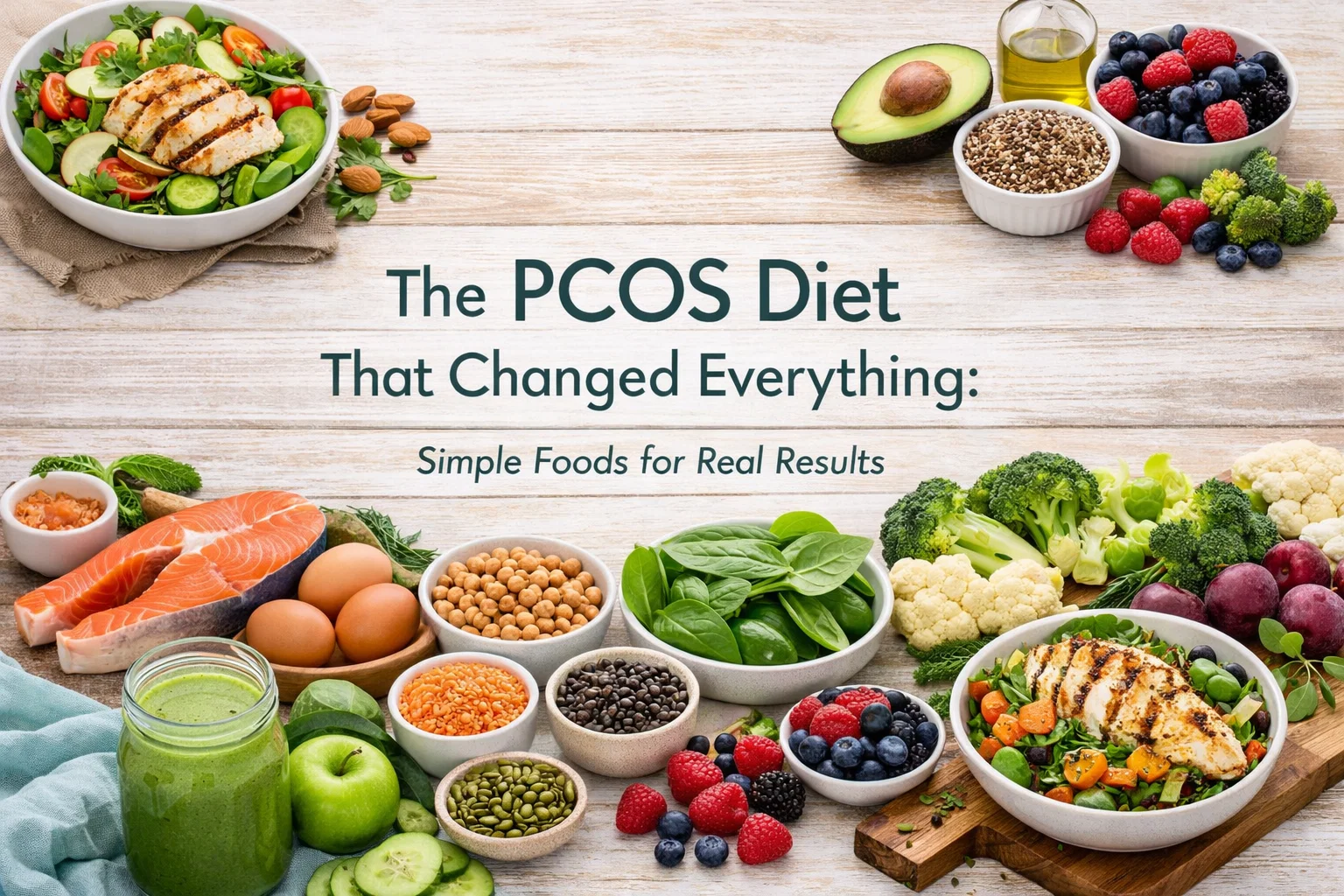 The PCOS Diet That Changed Everything: Simple Foods for Real Result 1 The PCOS Diet That Changed Everything 1 The PCOS Diet That Changed Everything: Simple Foods for Real Result - 1 PCOS Diet