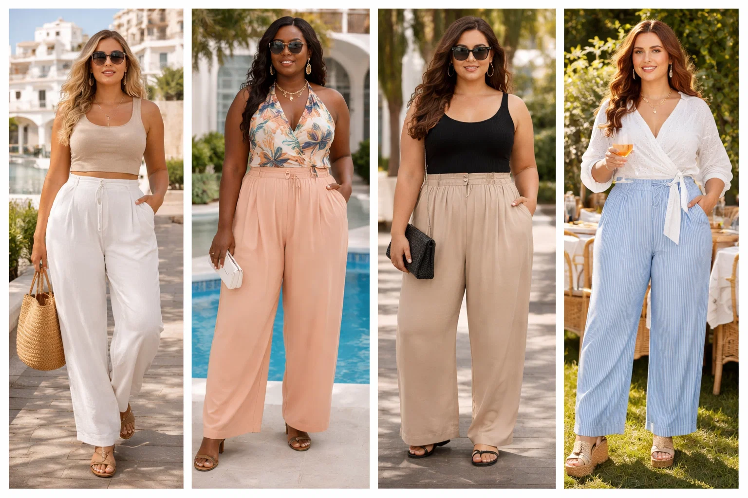 Curves & Confidence: 2026 Plus Size Summer Fashion Trends You Can’t Miss 9 elaxed Tailored Summer Trousers for All Occasions Curves & Confidence: 2026 Plus Size Summer Fashion Trends You Can’t Miss - 9 Plus Size Summer Fashion Trends