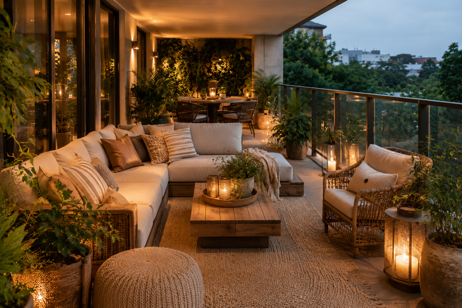 Cozy Outdoor Living Room Concepts Top 2026 Balcony & Small Space Trends: Smart Ideas for a Stylish Home - 6