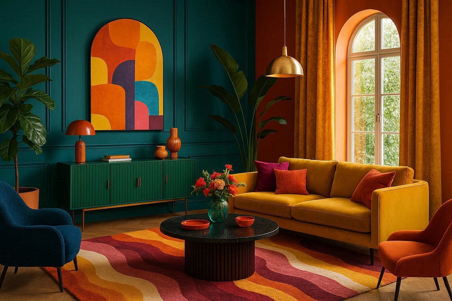 Deep Bold Colors Top Summer 2026 Interior Color Trends: Must-Try Shades for a Stylish Home - 10