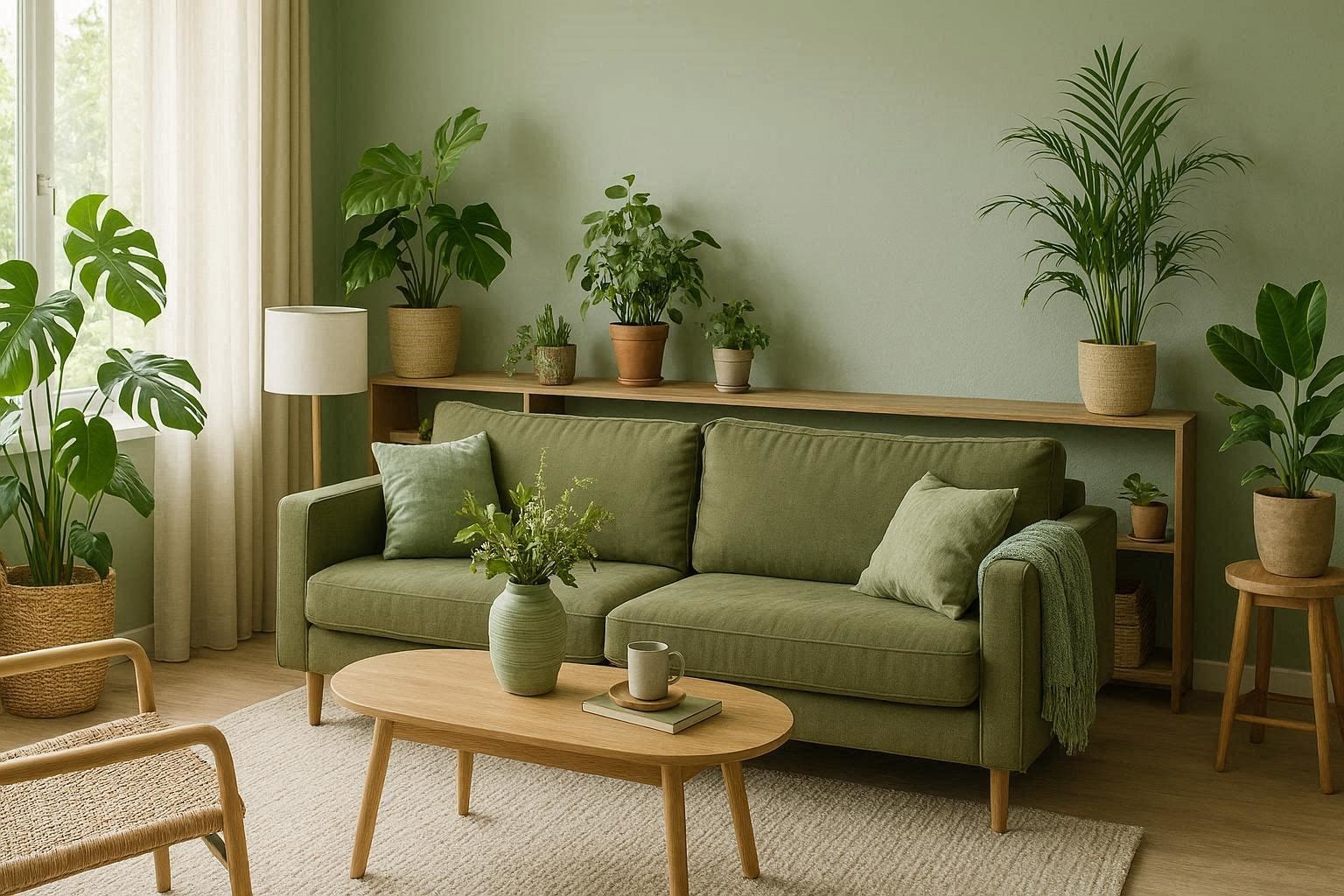 Greens Botanical Shades Top Summer 2026 Interior Color Trends: Must-Try Shades for a Stylish Home - 5