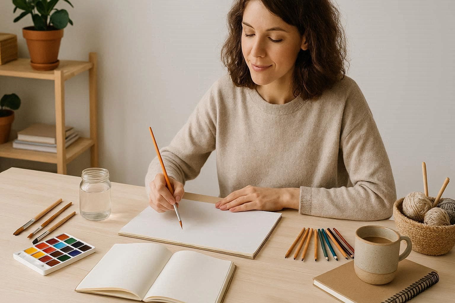 Why Everyone Is Picking Up Creative Hobbies Again: The Rise of Creativity, Wellness & Slow Living 12 How to Start a Creative Hobby Without Feeling Overwhelmed Why Everyone Is Picking Up Creative Hobbies Again: The Rise of Creativity, Wellness & Slow Living - 12