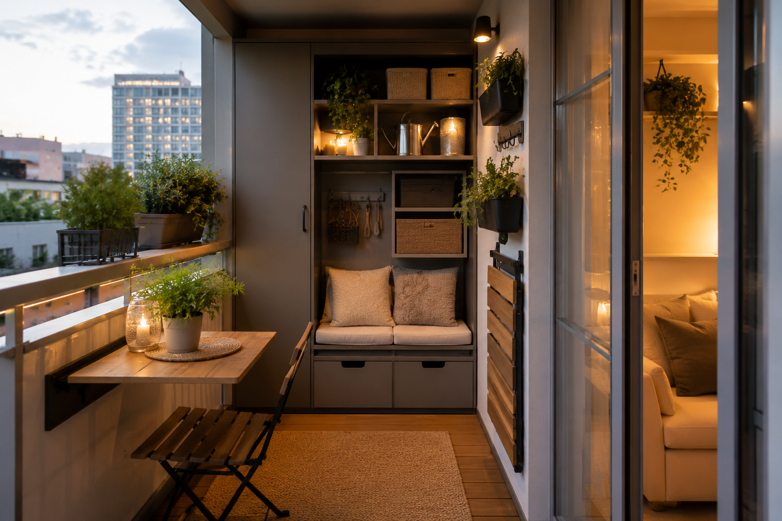 Smart Storage Organization Ideas for Small Spaces Top 2026 Balcony & Small Space Trends: Smart Ideas for a Stylish Home - 8