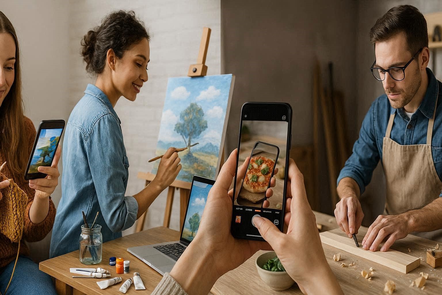 Why Everyone Is Picking Up Creative Hobbies Again: The Rise of Creativity, Wellness & Slow Living 8 Social Medias Role in the Hobby Renaissance Why Everyone Is Picking Up Creative Hobbies Again: The Rise of Creativity, Wellness & Slow Living - 8