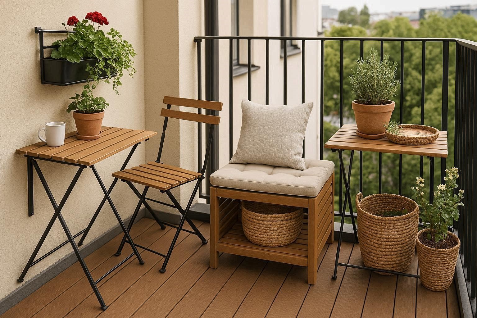 Space Saving Furniture Trends for Small Balconies Top 2026 Balcony & Small Space Trends: Smart Ideas for a Stylish Home - 5