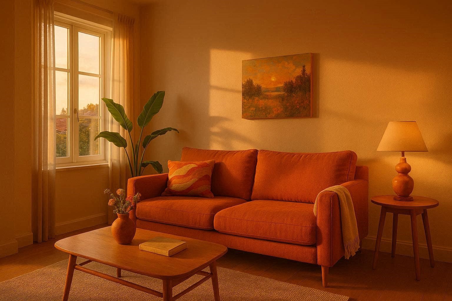 Sunset Warm Accent Colors Top Summer 2026 Interior Color Trends: Must-Try Shades for a Stylish Home - 9
