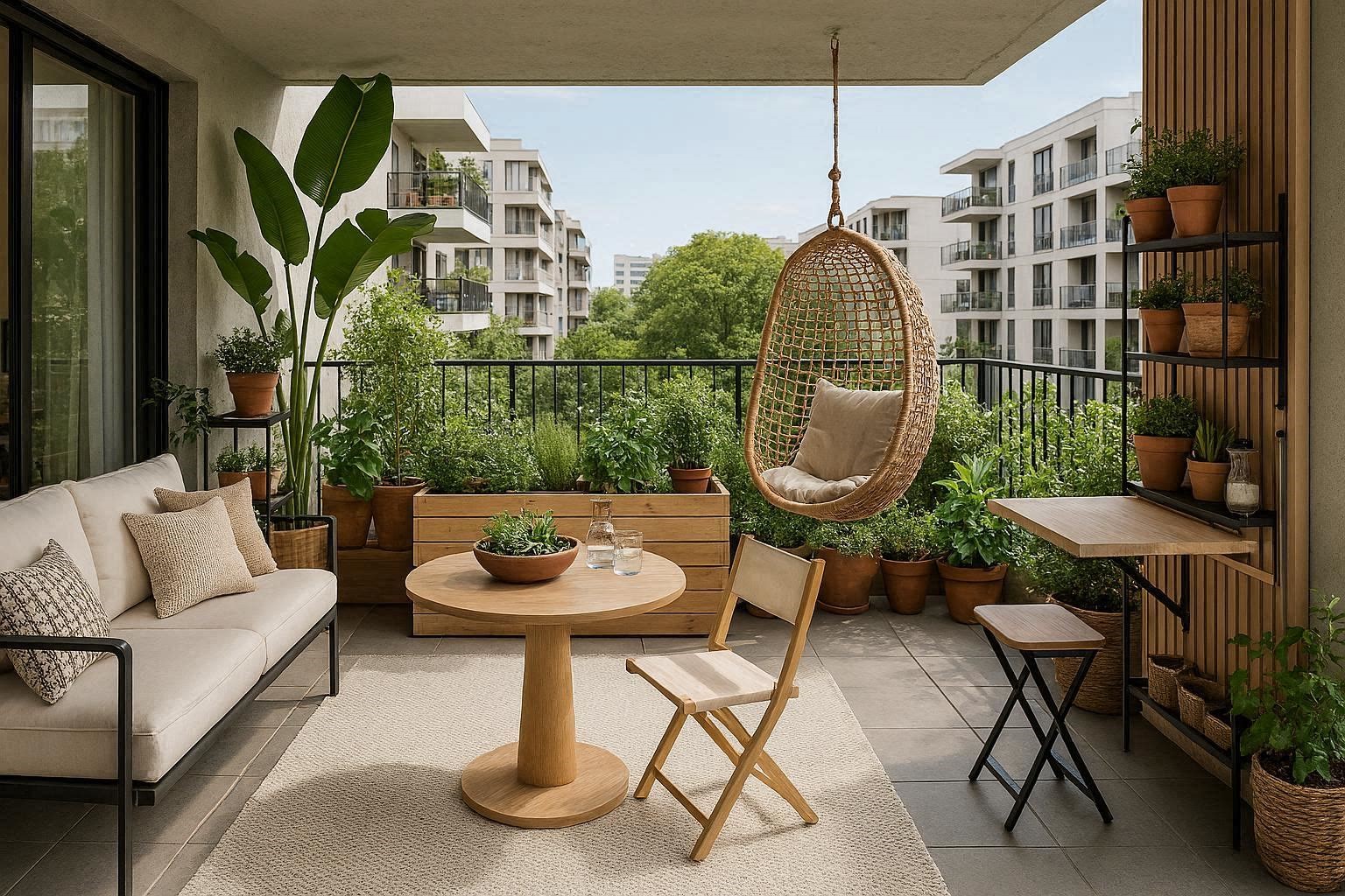 The Biggest Balcony Small Space Trends Defining 2026 Top 2026 Balcony & Small Space Trends: Smart Ideas for a Stylish Home - 3
