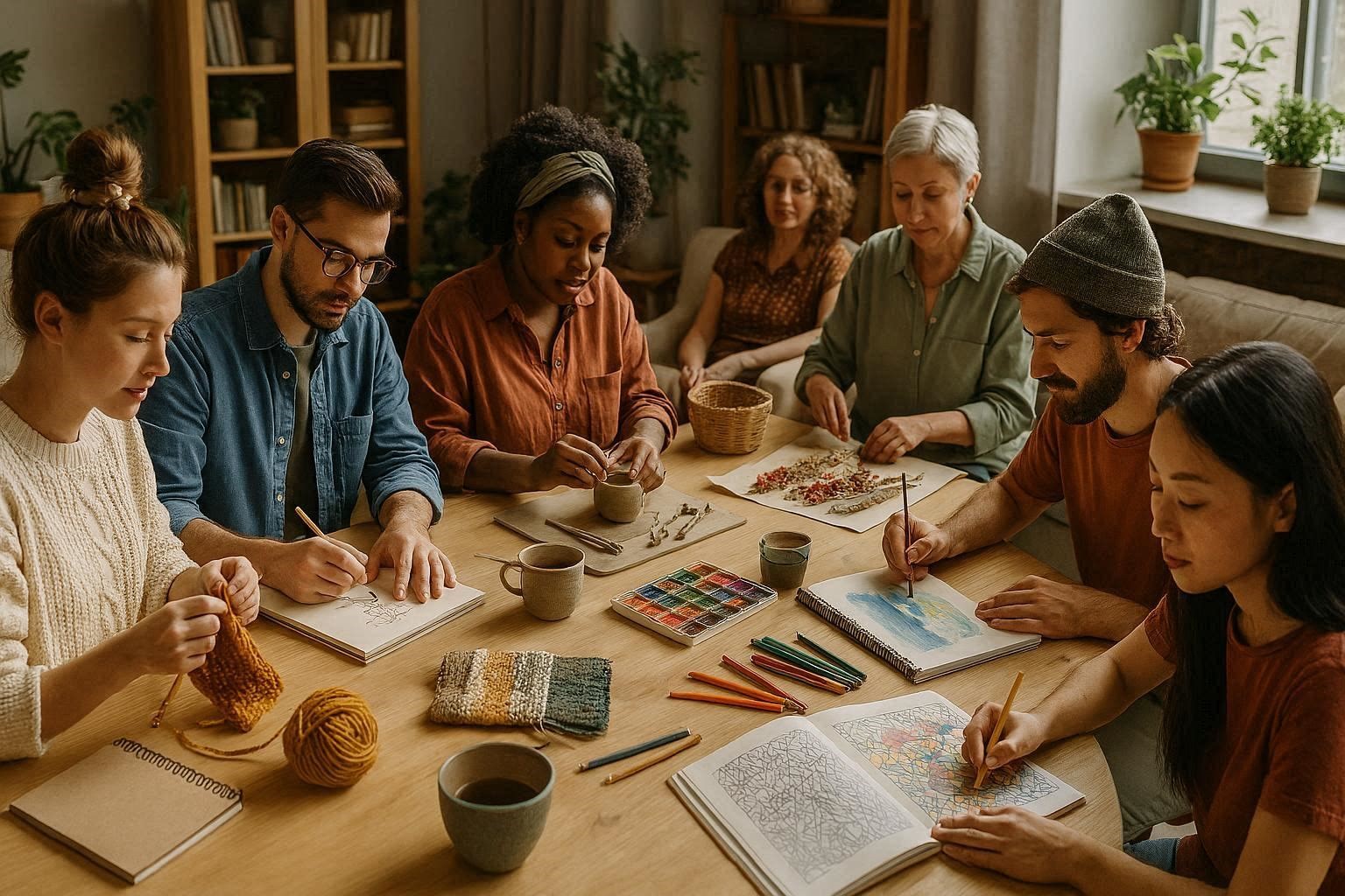 Why Everyone Is Picking Up Creative Hobbies Again: The Rise of Creativity, Wellness & Slow Living 2 The Creative Hobby Revival in Modern Life Why Everyone Is Picking Up Creative Hobbies Again: The Rise of Creativity, Wellness & Slow Living - 2