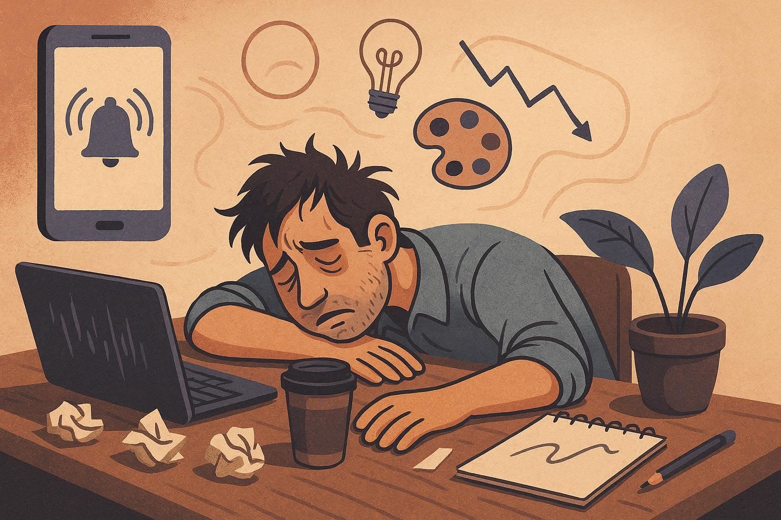 Why Everyone Is Picking Up Creative Hobbies Again: The Rise of Creativity, Wellness & Slow Living 5 The Impact of Digital Burnout on Creativity Trends Why Everyone Is Picking Up Creative Hobbies Again: The Rise of Creativity, Wellness & Slow Living - 5