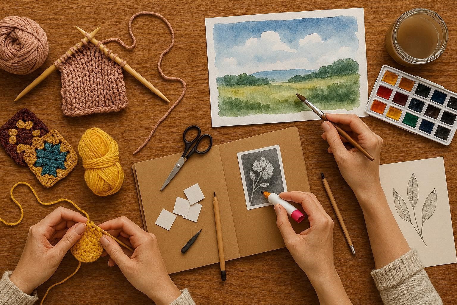 Why Everyone Is Picking Up Creative Hobbies Again: The Rise of Creativity, Wellness & Slow Living 6 The Most Popular Creative Hobbies Making a Comeback Why Everyone Is Picking Up Creative Hobbies Again: The Rise of Creativity, Wellness & Slow Living - 6