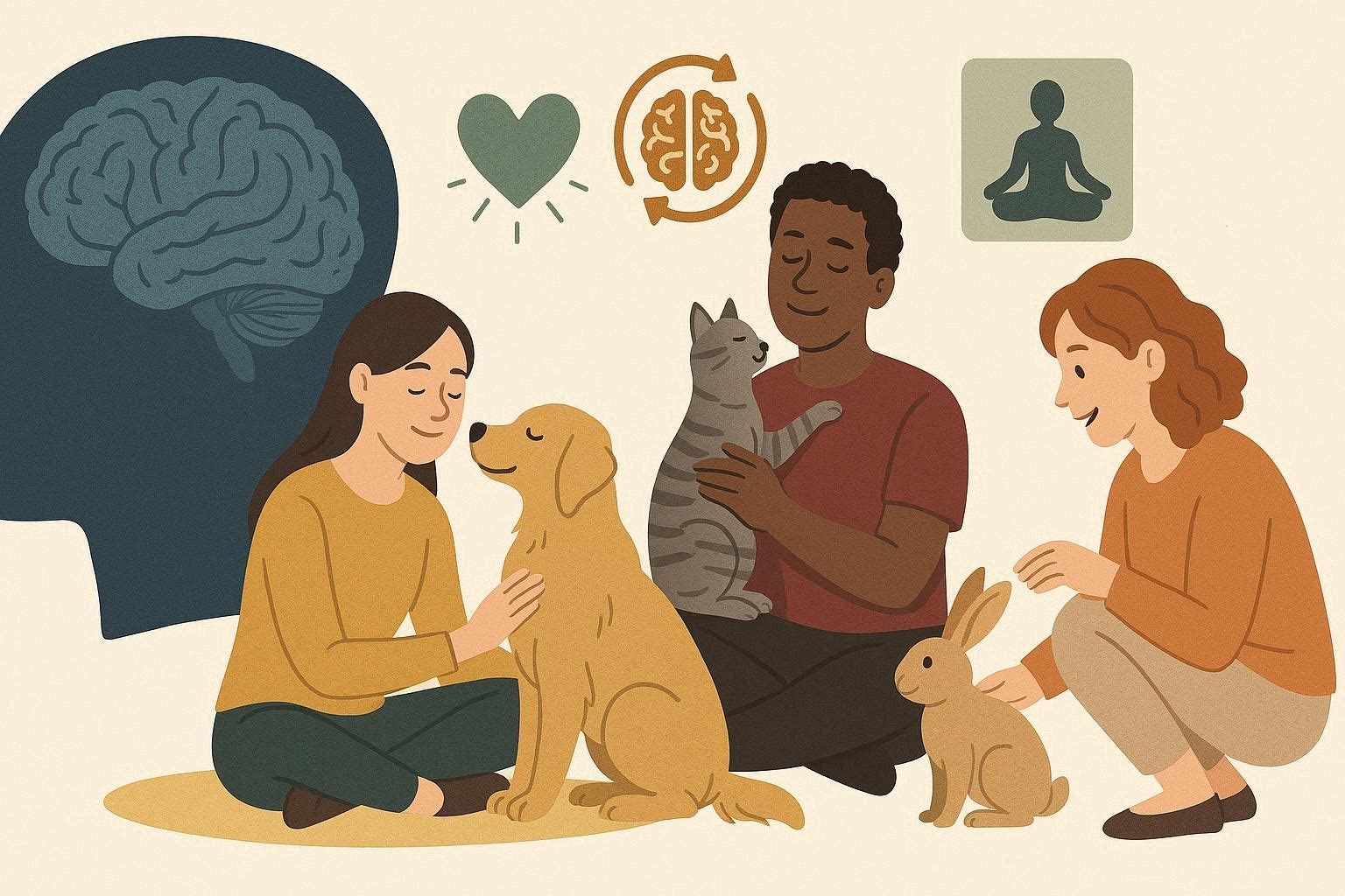 Why Pets Are Becoming Emotional Support Systems in a High-Stress Modern World 6 The Science Behind Pets and Mental Health Benefits Why Pets Are Becoming Emotional Support Systems in a High-Stress Modern World - 6