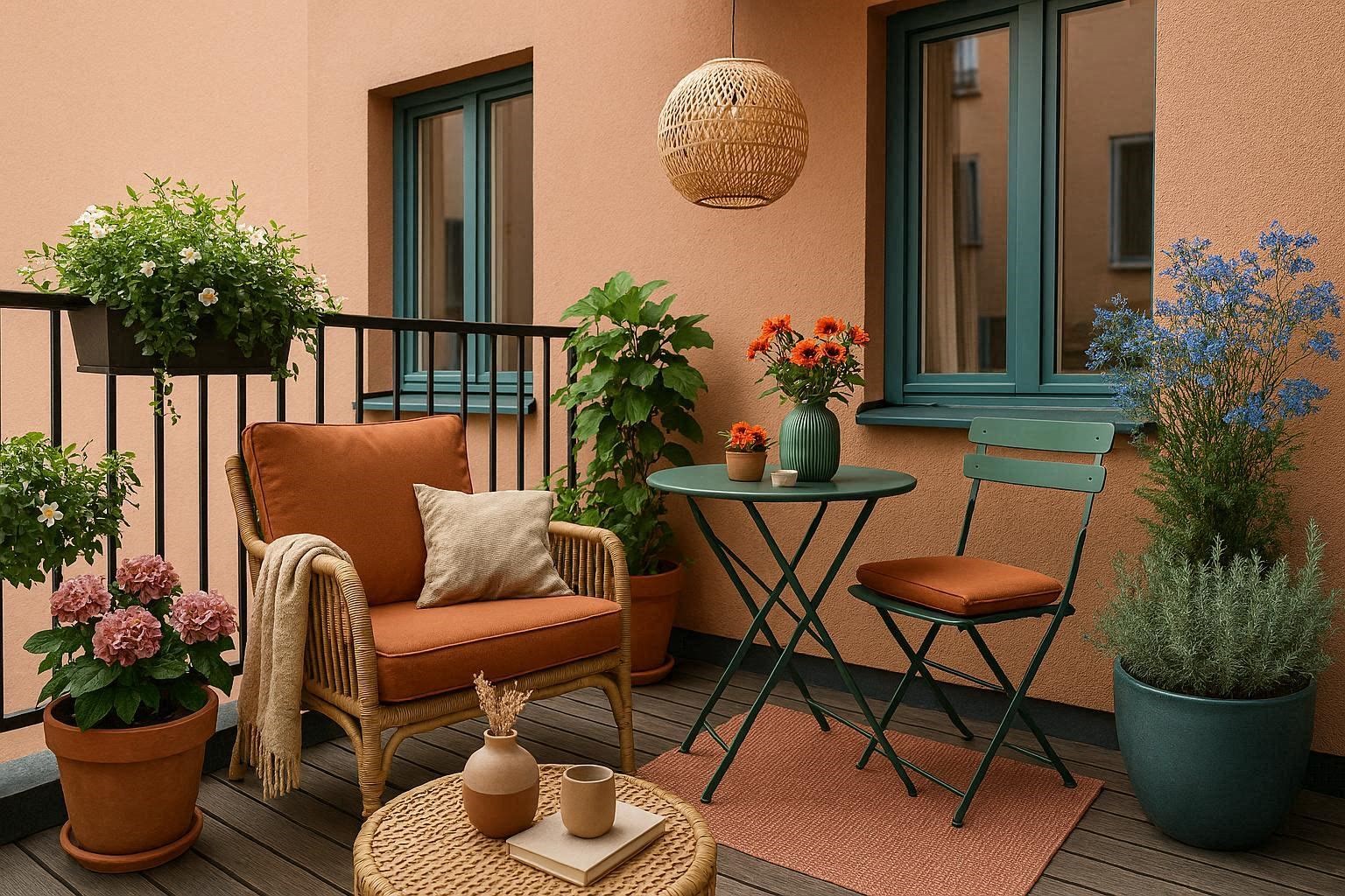 Trending Balcony Color Palettes for 2026 Top 2026 Balcony & Small Space Trends: Smart Ideas for a Stylish Home - 7