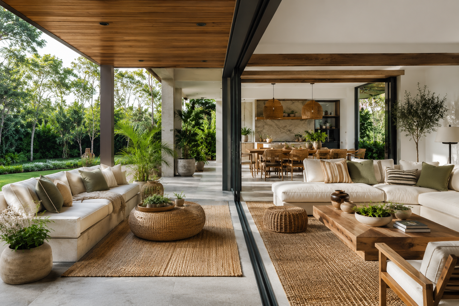 Top Summer 2026 Home Decor Trends You’ll Love for a Stylish Modern Home 7 summer decor trends Indoor Outdoor Living Spaces Becoming Essential Top Summer 2026 Home Decor Trends You’ll Love for a Stylish Modern Home - 7