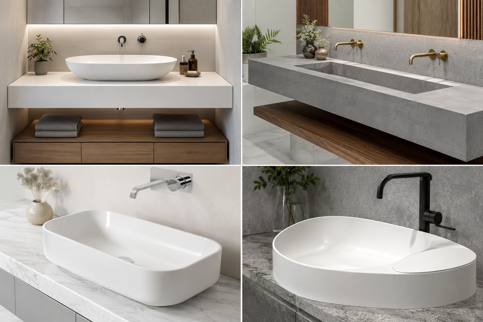 Modern Designs Of Bathroom Sinks 17 Modern Designs Of Bathroom Sinks - modern bathrooms 1