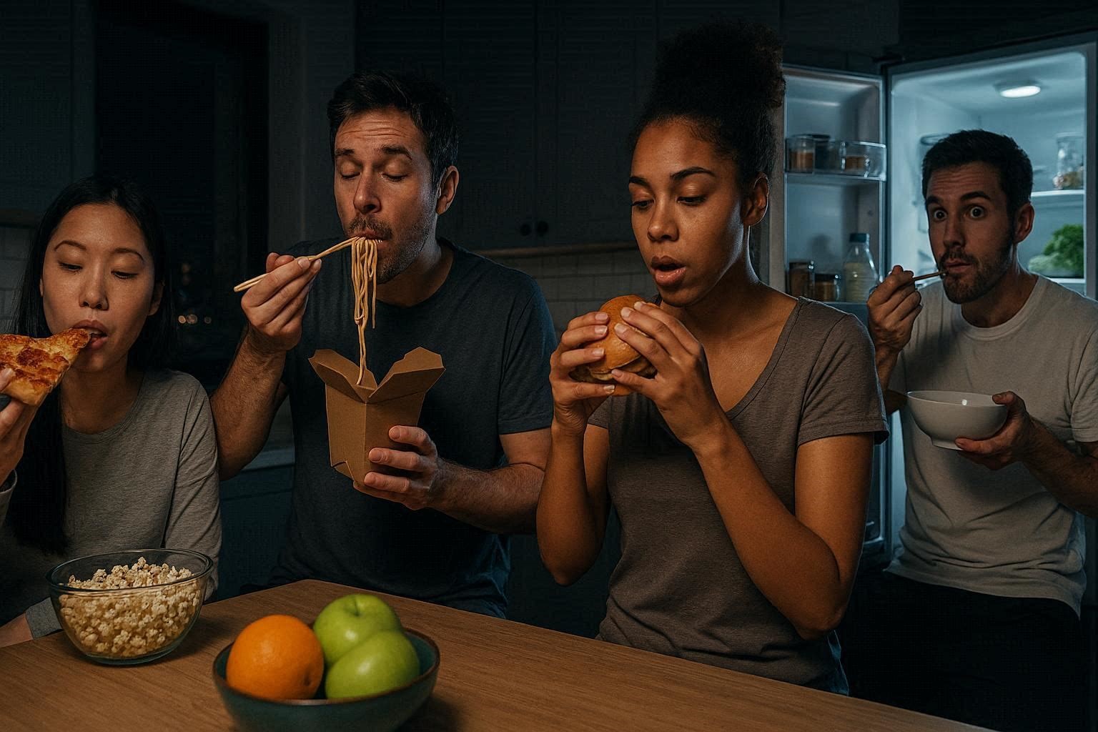 The Growing Midnight Eating Trend in Modern Life Why Are We Eating So Much at Night? The Rise of Late-Night Snacking Culture - 2