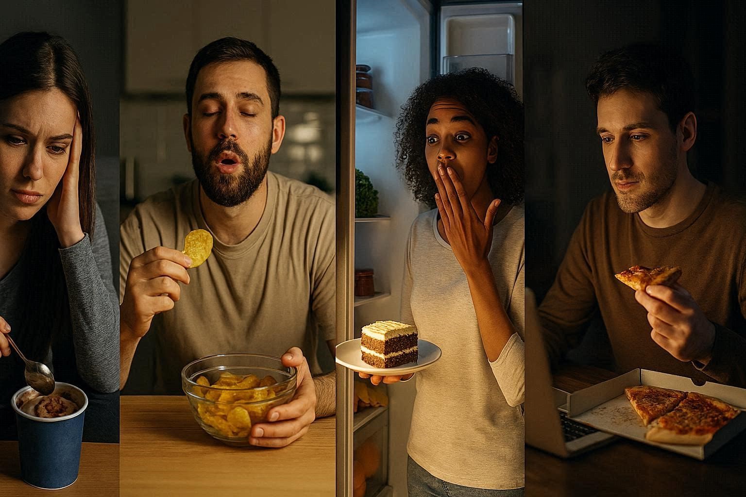 The Main Reasons People Are Eating More at Night Why Are We Eating So Much at Night? The Rise of Late-Night Snacking Culture - 4