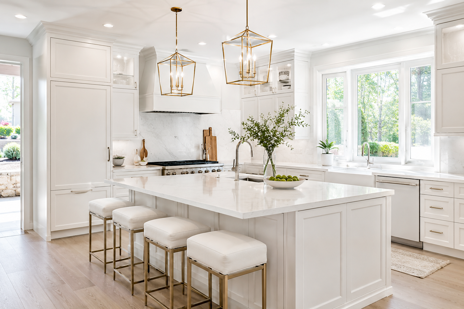 Top 10 Best White Bright Kitchen Design Ideas 1 Top Best White Bright Kitchen Design Ideas Top 10 Best White Bright Kitchen Design Ideas - small kitchens 1