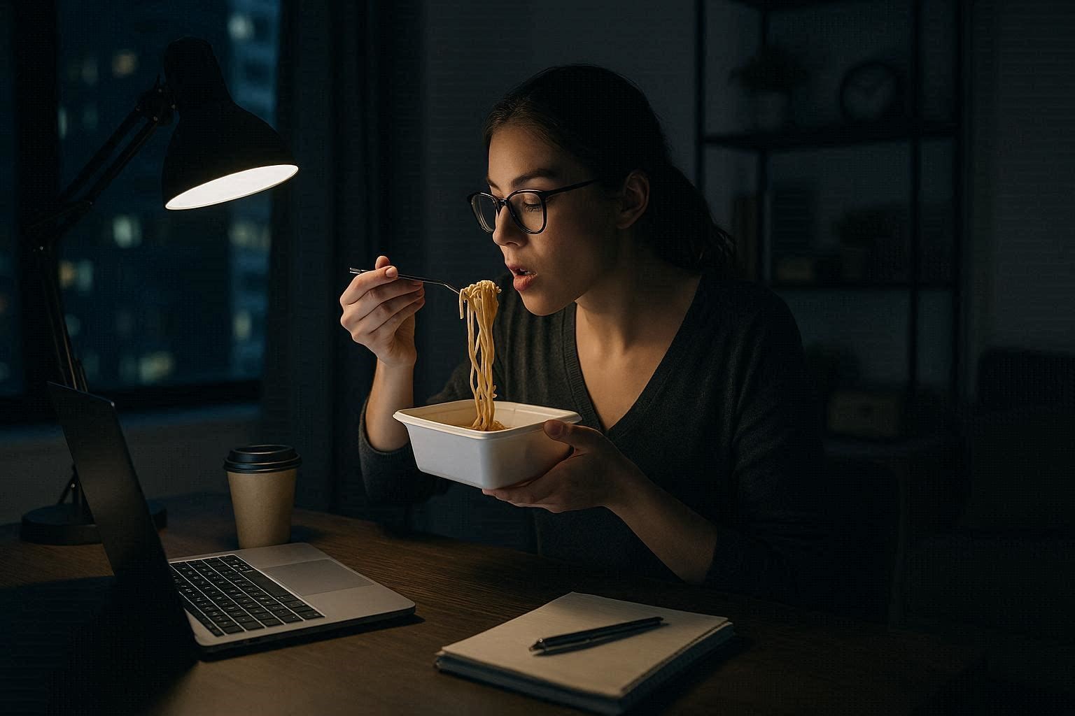 night time Eating The Role of Modern Work and Lifestyle Patterns Why Are We Eating So Much at Night? The Rise of Late-Night Snacking Culture - 7
