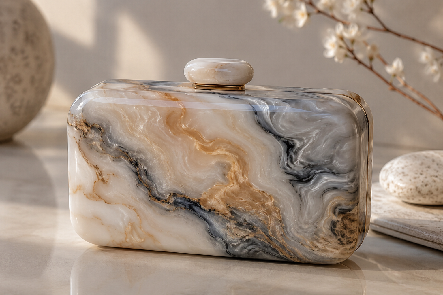 15 Fabulous & Elegant Evening Handbags and Purses 16 Acrylic Marble Clutch 15 Fabulous & Elegant Evening Handbags and Purses - 16 evening handbags and purses