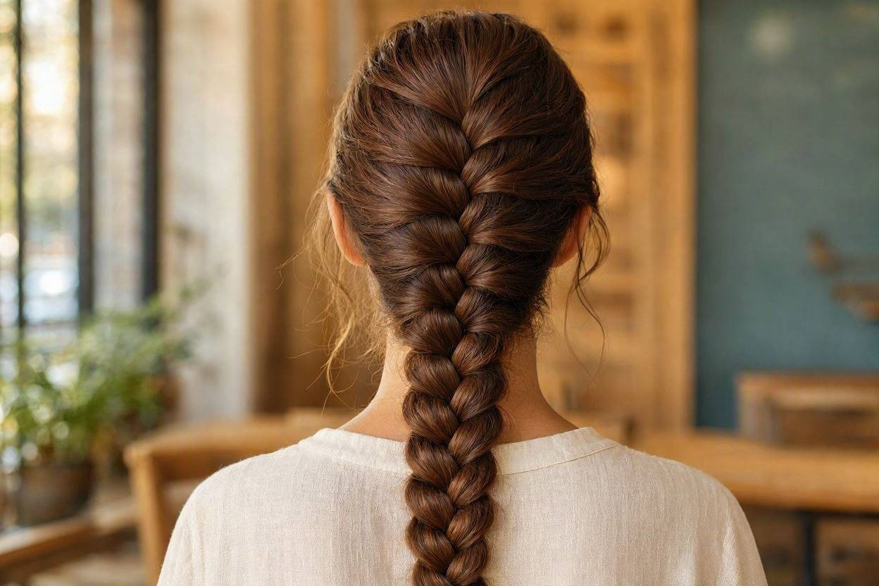 15 Fabulous Braid Hairstyles.... From Wild To Amazing 9 Classic French Braid 15 Fabulous Braid Hairstyles.... From Wild To Amazing - 9