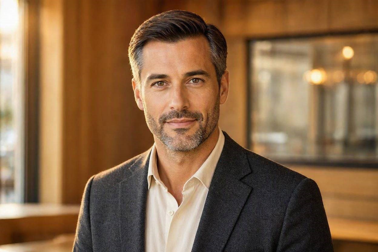 8 Fashionable Hairstyles For Every Man In His 40's 4 Classic Side Part 1 8 Fashionable Hairstyles For Every Man In His 40's - 4