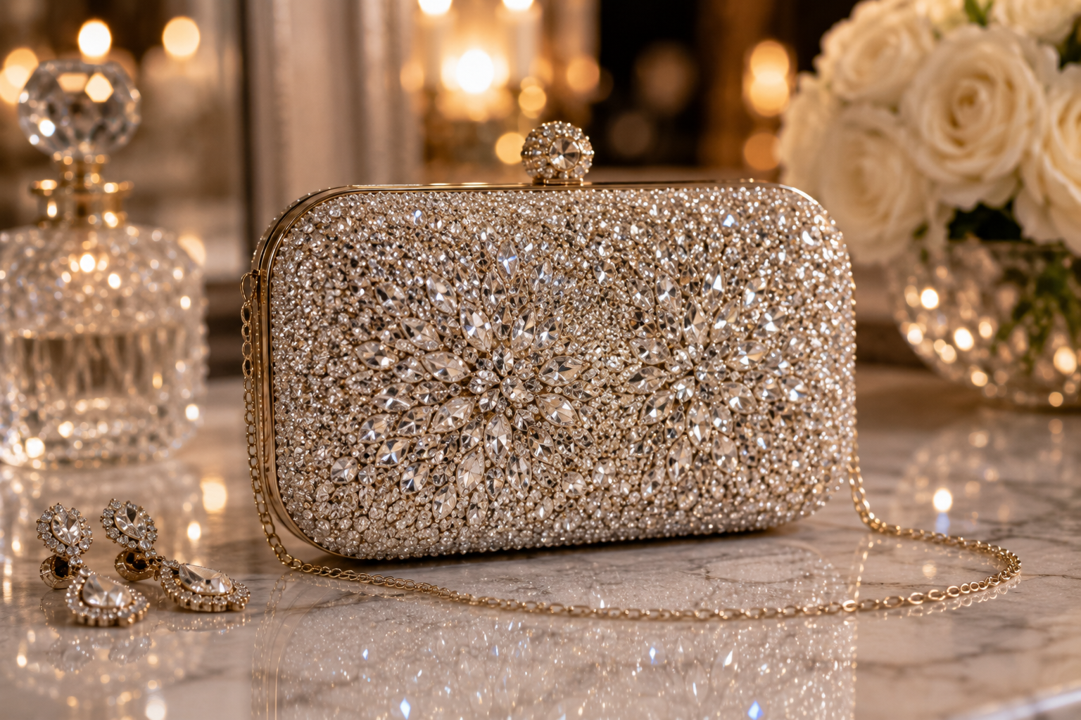 15 Fabulous & Elegant Evening Handbags and Purses 6 Crystal Embellished Clutch 15 Fabulous & Elegant Evening Handbags and Purses - 6 evening handbags and purses