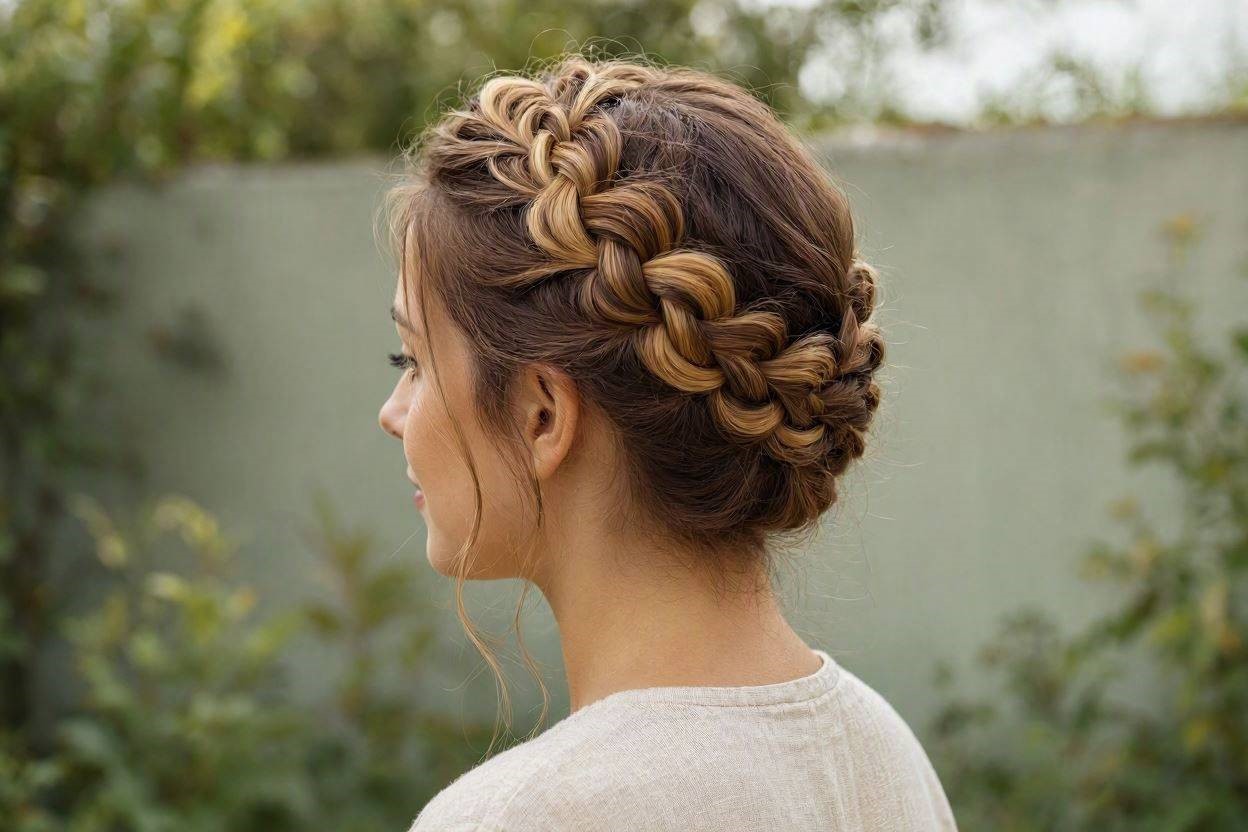 15 Fabulous Braid Hairstyles.... From Wild To Amazing 7 Dutch Crown Braid 15 Fabulous Braid Hairstyles.... From Wild To Amazing - 7