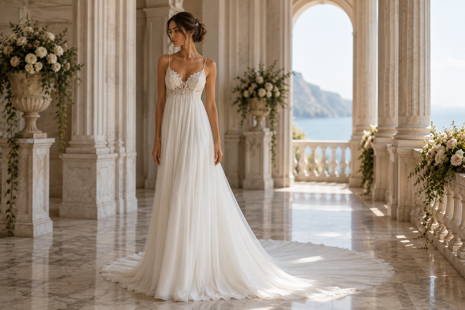 12 Most Flattering Wedding Dresses Brides-to-be Need to See 8 Empire Waist Wedding Dress 12 Most Flattering Wedding Dresses Brides-to-be Need to See - 8