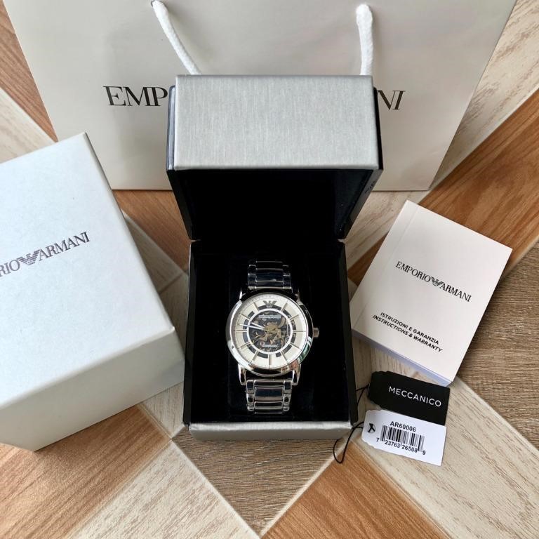 Emporio Armani AR60006 Automatic 14 Most Stylish Armani Watches For Men - 10