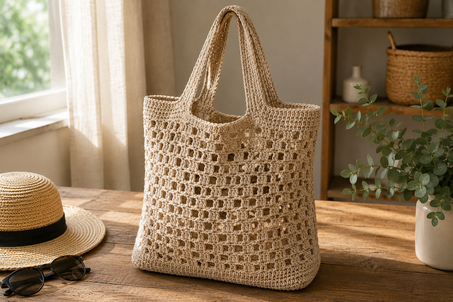 Stunning Crochet Patterns To Decorate Your Home & Make Accessories 15 Everyday Crochet Tote Bag Stunning Crochet Patterns To Decorate Your Home & Make Accessories - 15 crochet patterns