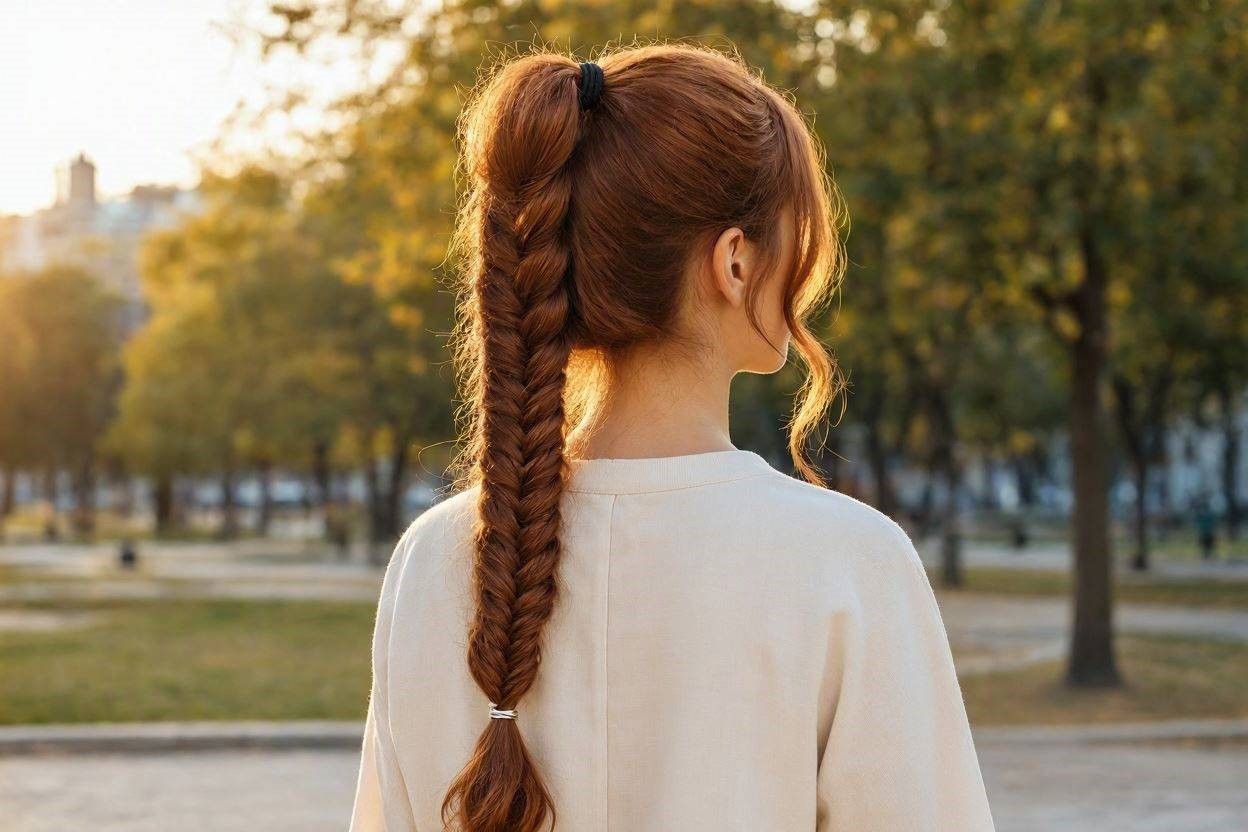 15 Fabulous Braid Hairstyles.... From Wild To Amazing 14 Fishtail Braid Ponytail 15 Fabulous Braid Hairstyles.... From Wild To Amazing - 14
