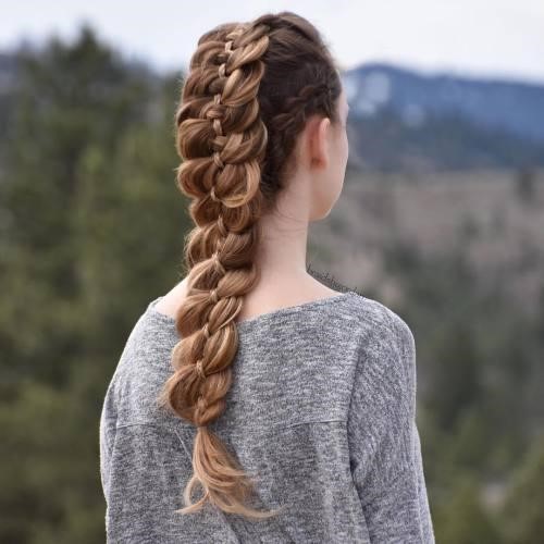 15 Fabulous Braid Hairstyles.... From Wild To Amazing 16 Four Strand Braid 15 Fabulous Braid Hairstyles.... From Wild To Amazing - 16