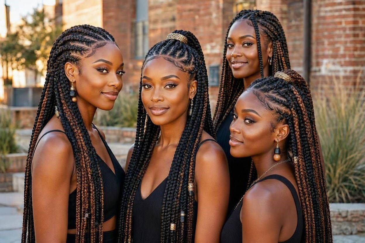 15 Fabulous Braid Hairstyles.... From Wild To Amazing 10 Goddess Braids 15 Fabulous Braid Hairstyles.... From Wild To Amazing - 10