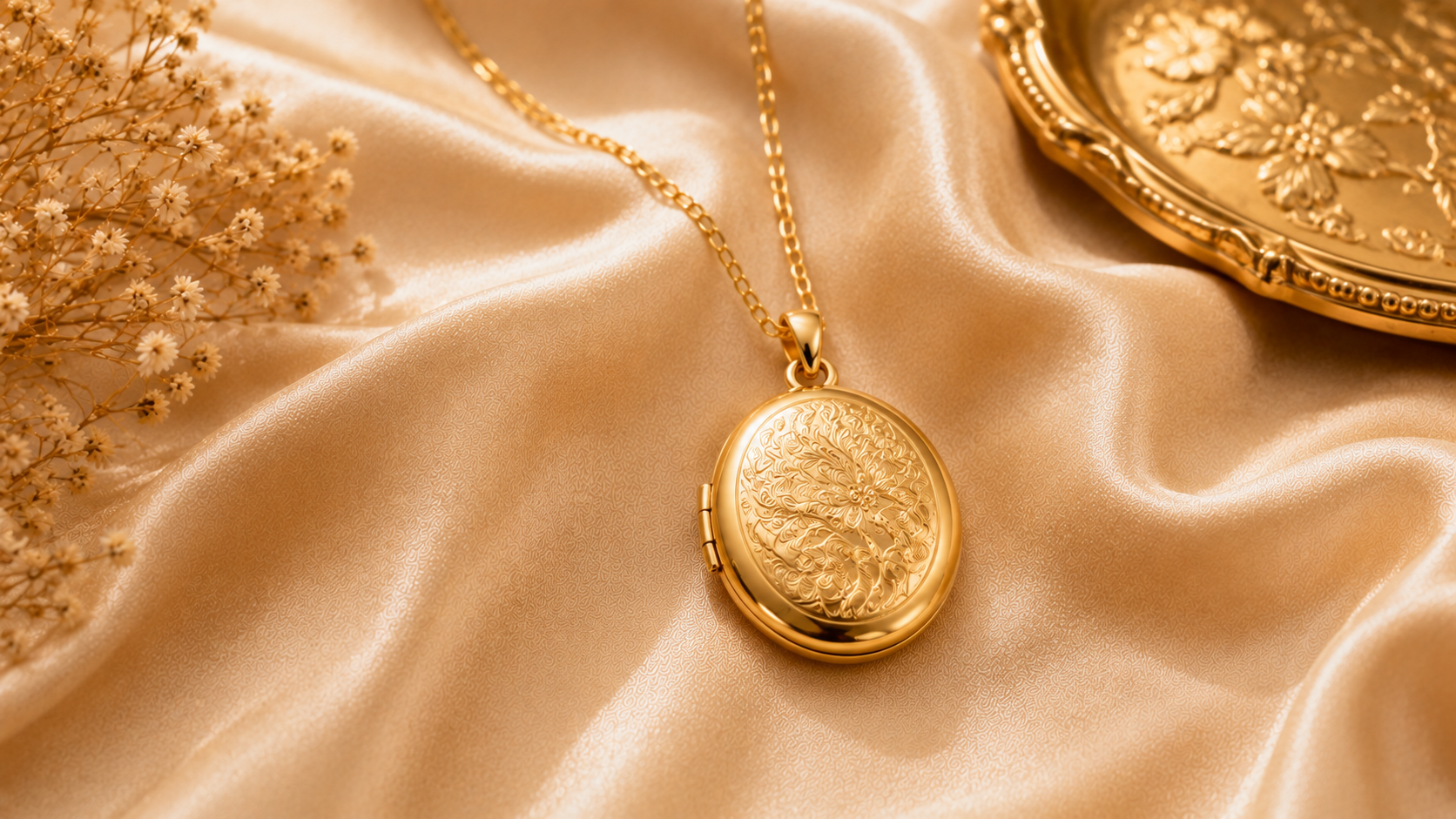 The 17 Most Popular Gold Pendant Designs For Women 15 Gold Locket Pendant The 17 Most Popular Gold Pendant Designs For Women - 14