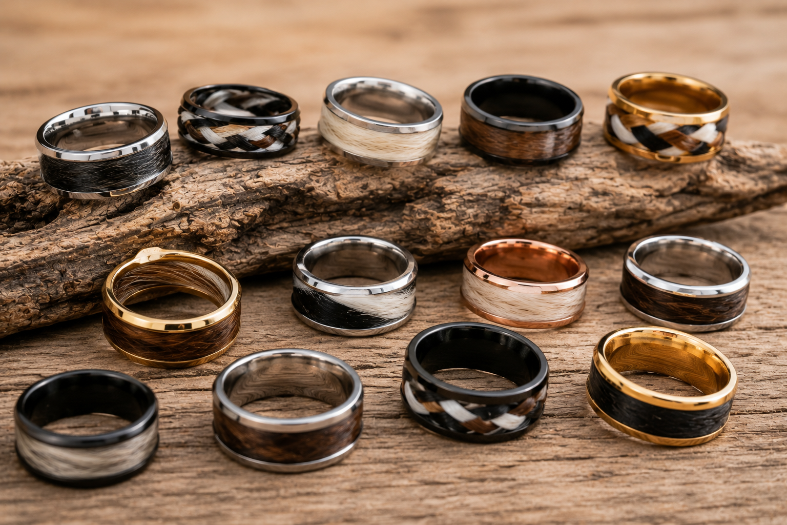The 12 Most Popular Horse Hair Jewelry Designs 11 Horse Hair Rings The 12 Most Popular Horse Hair Jewelry Designs - 11