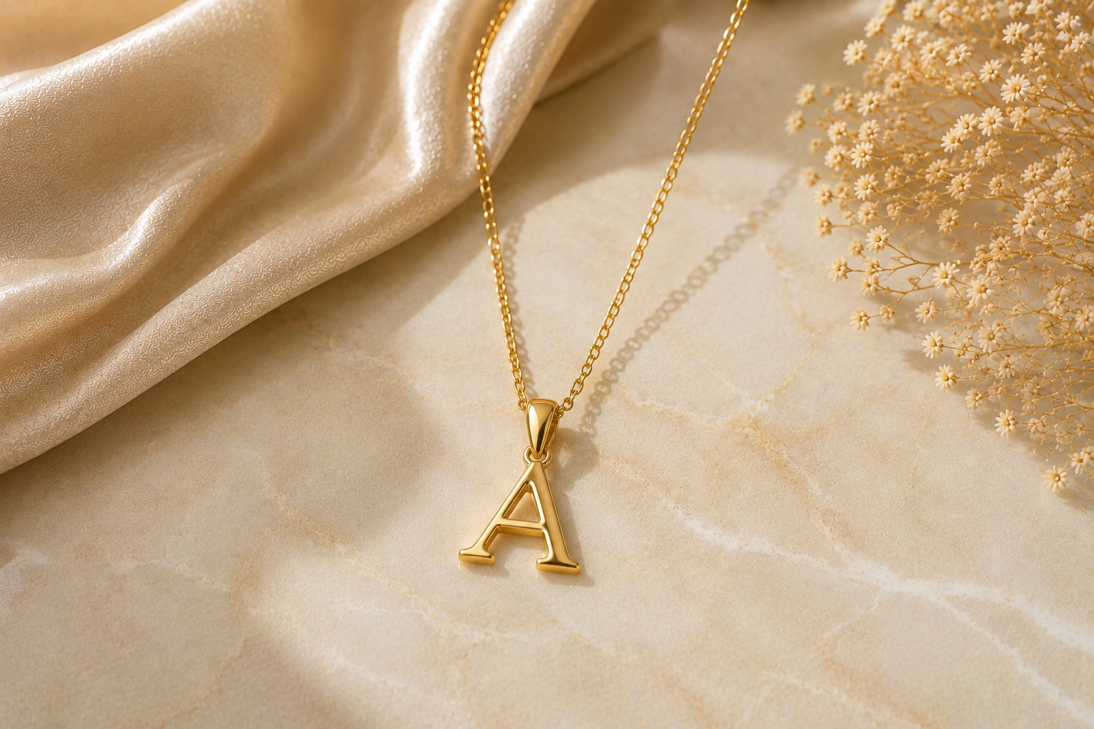 The 17 Most Popular Gold Pendant Designs For Women 7 Initial Letter Gold Pendant The 17 Most Popular Gold Pendant Designs For Women - 6