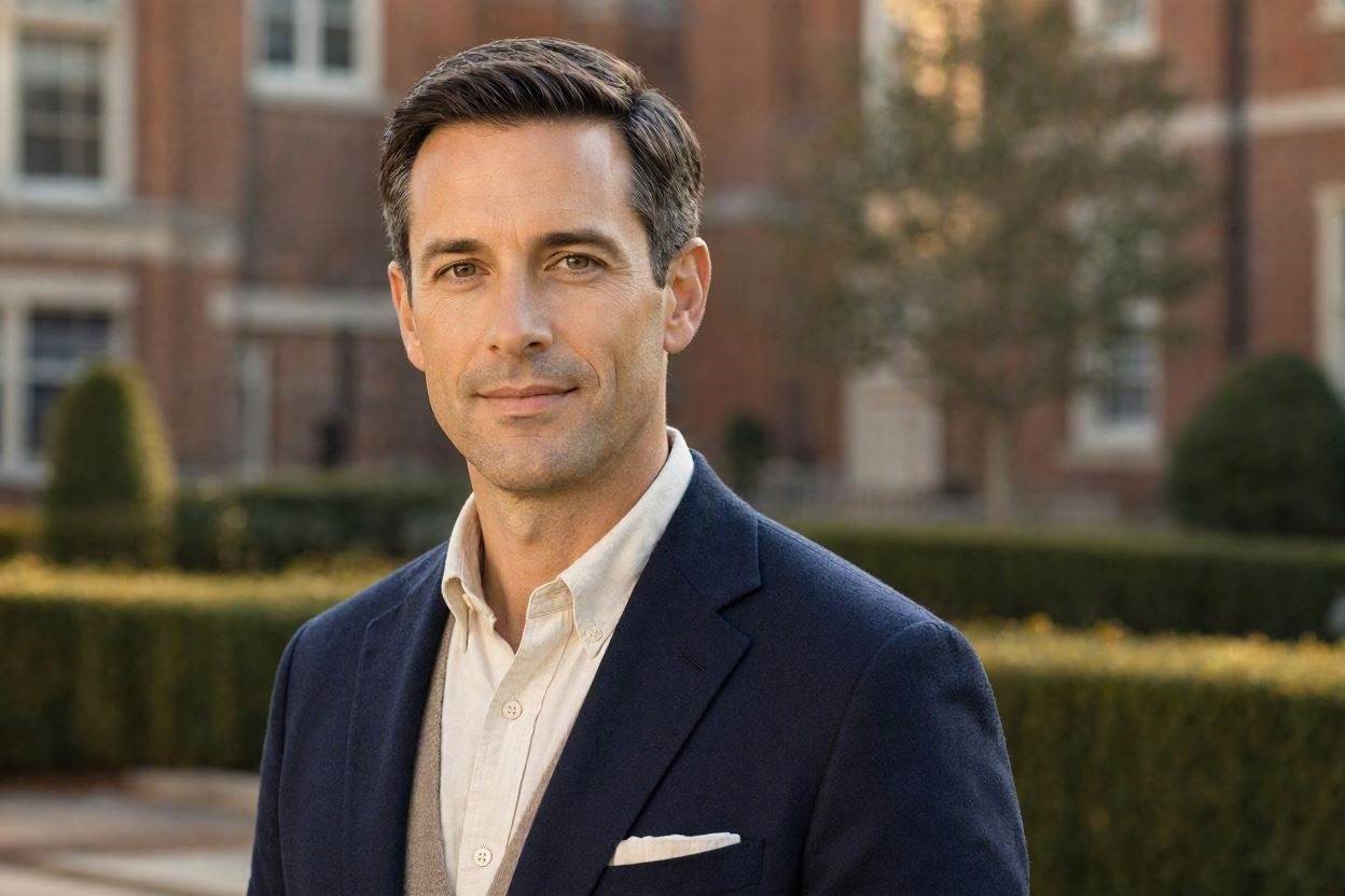 8 Fashionable Hairstyles For Every Man In His 40's 6 Ivy League Haircut 8 Fashionable Hairstyles For Every Man In His 40's - 6