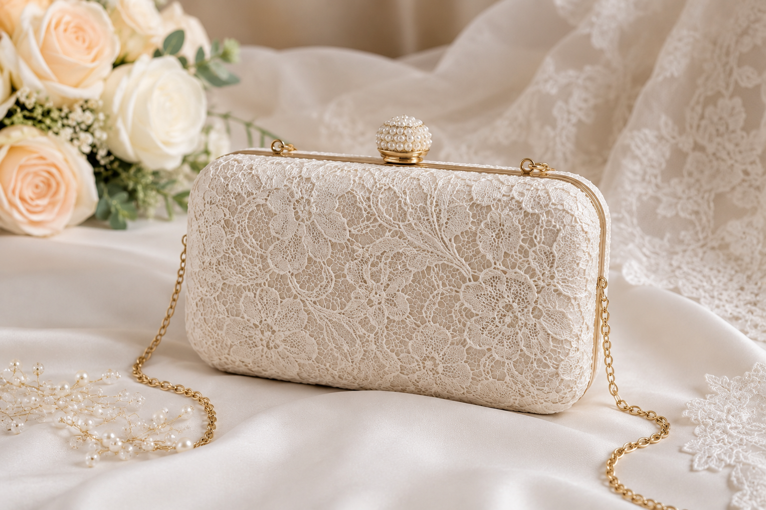 15 Fabulous & Elegant Evening Handbags and Purses 19 Lace Bridal Clutch 15 Fabulous & Elegant Evening Handbags and Purses - 19 evening handbags and purses
