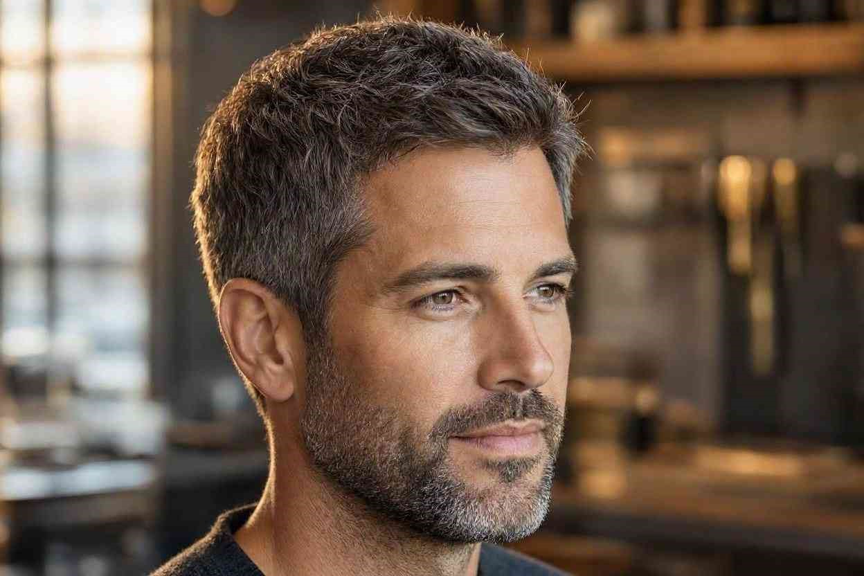 8 Fashionable Hairstyles For Every Man In His 40's 11 Medium Textured Hairstyle 8 Fashionable Hairstyles For Every Man In His 40's - 11